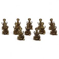 Dieux Miniatures En Laiton – Lakshmi (11 G) – 30 Mm