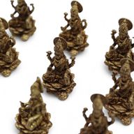 Dieux Miniatures En Laiton – Lakshmi (11 G) – 30 Mm
