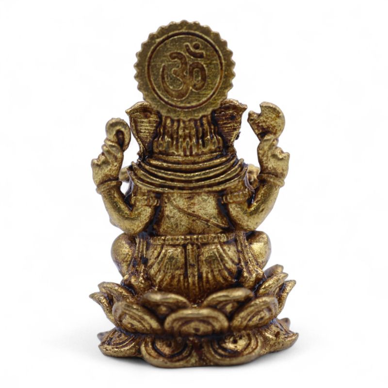 Dieux Miniatures En Laiton – Ganesha (12 G) – 30 Mm