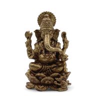 Dieux Miniatures En Laiton – Ganesha (22 G) – 37 Mm
