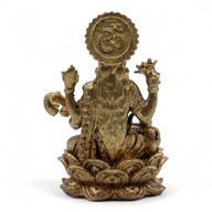 Dieux Miniatures En Laiton – Saraswati (22 G) – 34 Mm