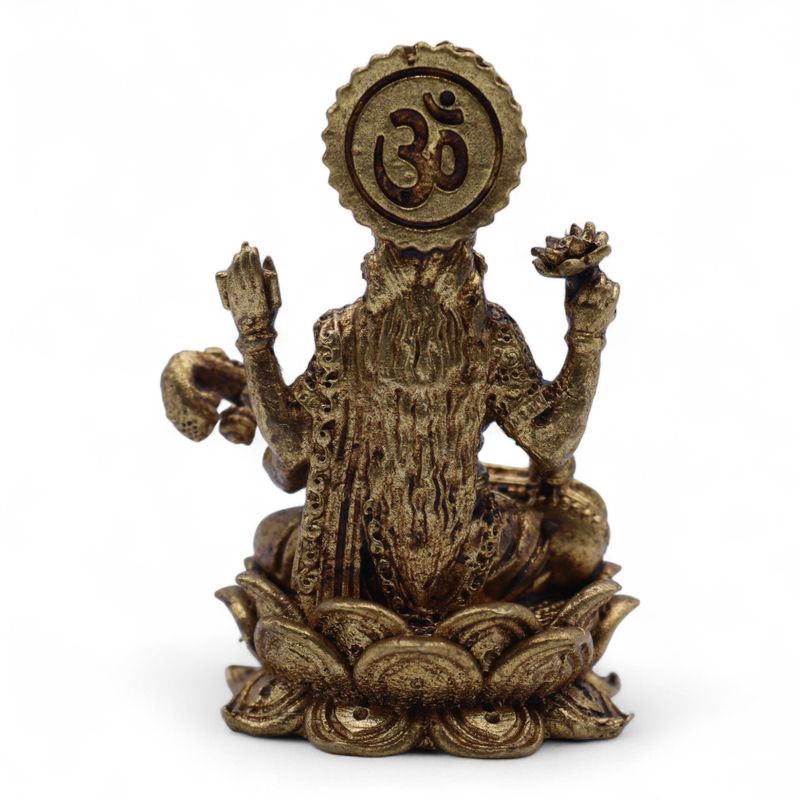 Dieux Miniatures En Laiton – Saraswati (52 G) – 49 Mm