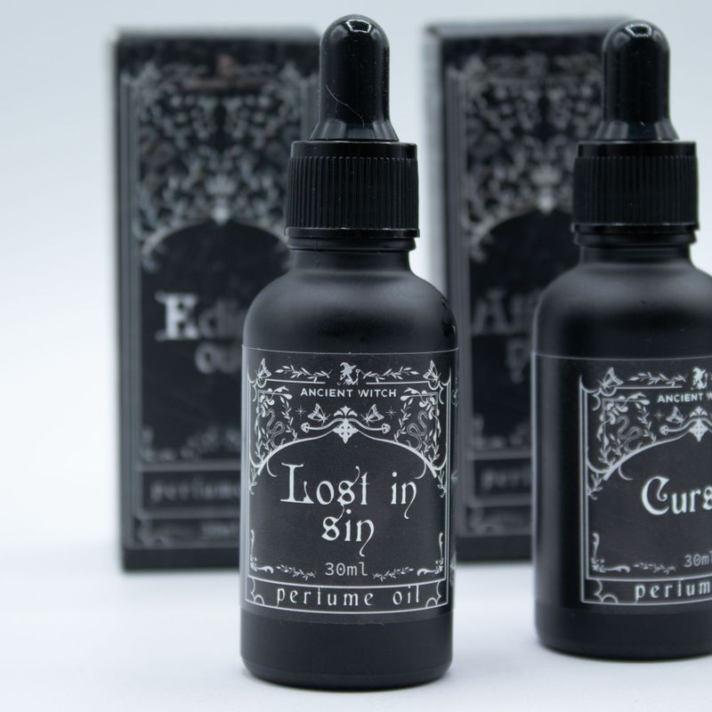 Huile de parfum de sorcière antique - Perdu dans le péché