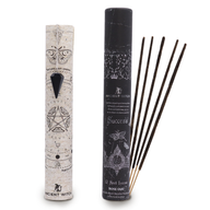 Encens de Sort de Sorcière Ancien - Succès - Pendule en Obsidienne Noire
