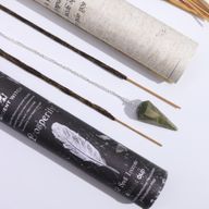Encens de Sort de Sorcière Ancien - Prospérité - Pendule en Aventurine