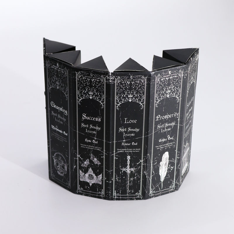 Encens en Forme de Pyramide - Lot de 5 Parfums et Sorts de Sorcière Anciens