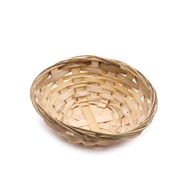 Paniers Ronds à Pain en Bambou – 15 x 5 cm