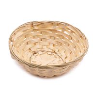 Paniers Ronds à Pain en Bambou – 20 x 7 cm