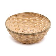Paniers Ronds à Pain en Bambou – 23 x 8 cm
