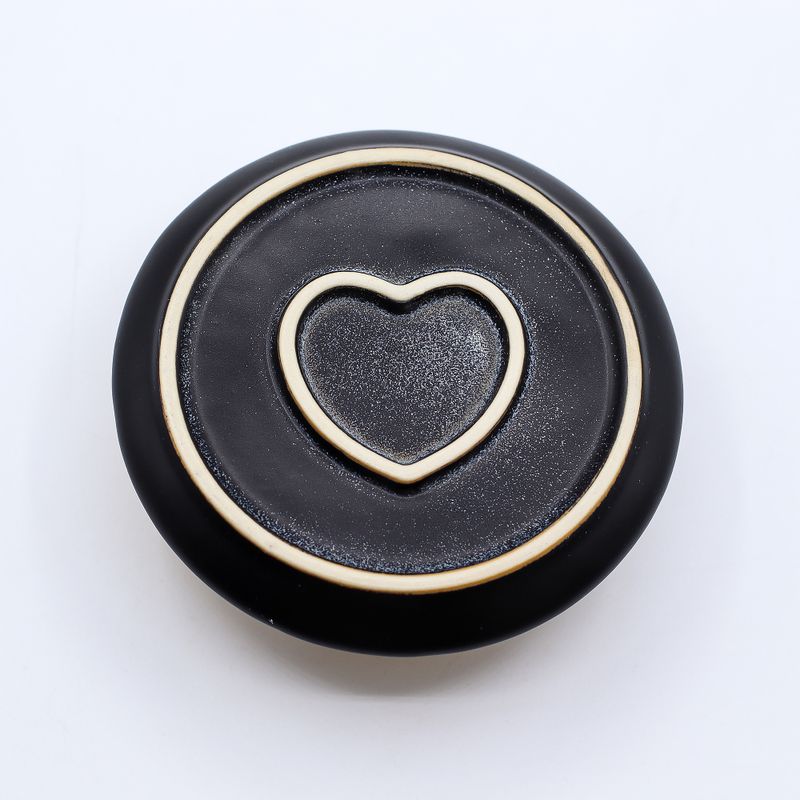 Porte-Encens et Supports en Céramique pour Palo Santo - Mandala - Sable et Gris