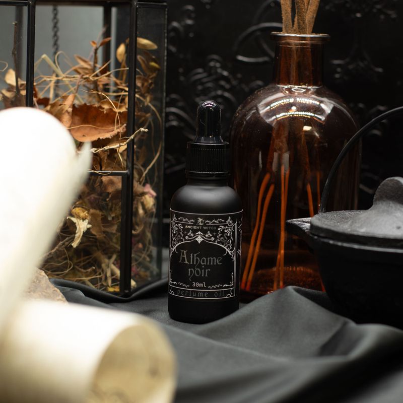 Huile parfumée de sorcière ancienne - Atheme Noir