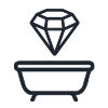 Produits Pour le Bain et le Corps Avec Pierres Précieuses