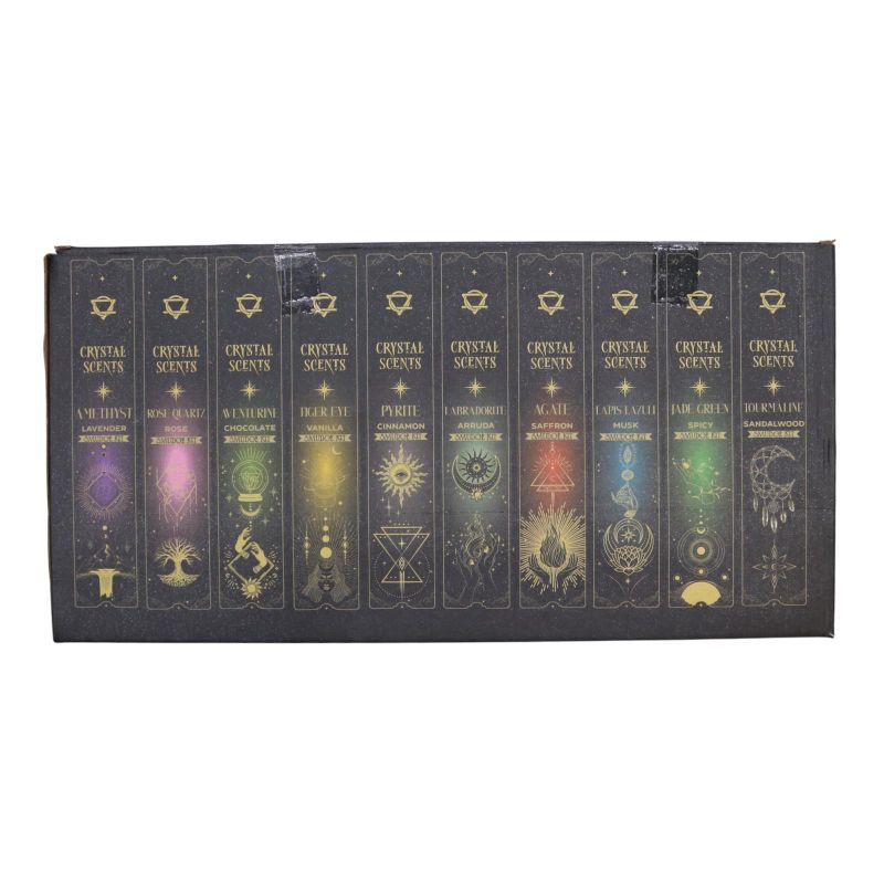 Encens de Purification aux Pierres Naturelles - Coffret Découverte