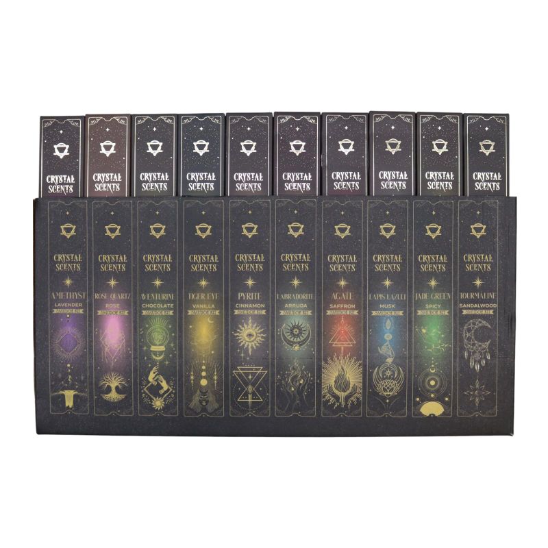 Encens de Purification aux Pierres Naturelles - Coffret Découverte