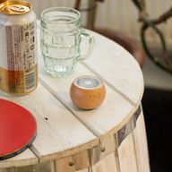 Mini Enceinte Mandela en Bois