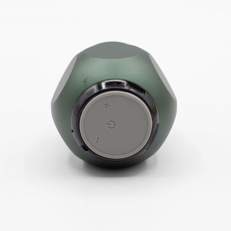 Mini Enceinte avec Crochet de Camping – Vert