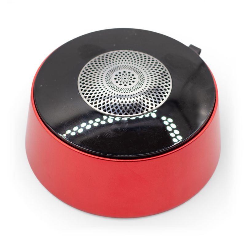 Mini Enceinte Effet Lumière Mandela – Rouge