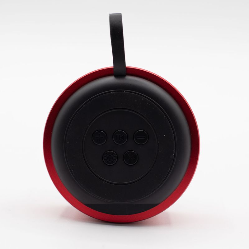 Mini Enceinte Effet Lumière Mandela – Rouge