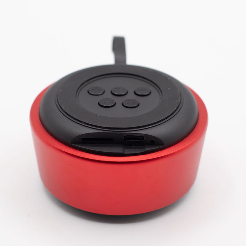 Mini Enceinte Effet Lumière Mandela – Rouge