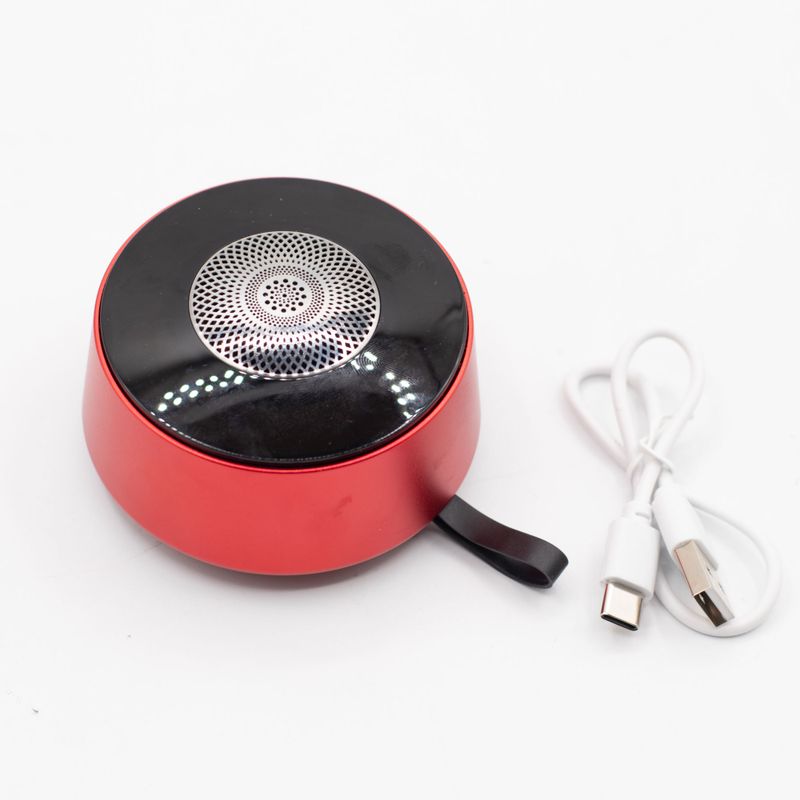 Mini Enceinte Effet Lumière Mandela – Rouge