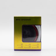 Mini Enceinte Effet Lumière Mandela – Rouge