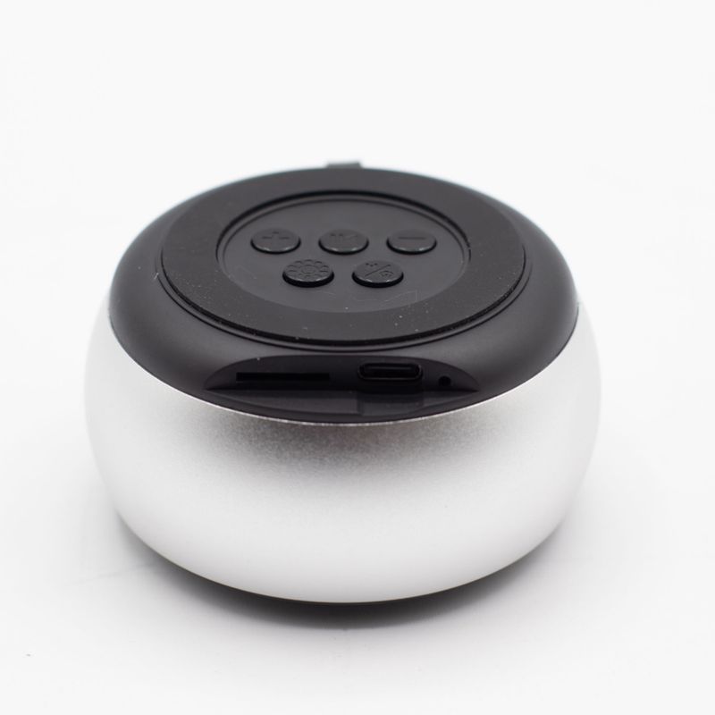 Mini Enceinte Effet Lumière Mandela – Argent