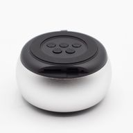 Mini Enceinte Effet Lumière Mandela – Argent