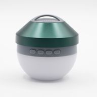 Lampe Suspendue de Camping et Mini Enceinte – Vert