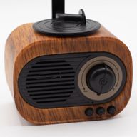 Haut-parleur rétro mini gramophone - Bluetooth et radio FM