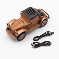 Enceinte et Support Téléphone Bluetooth - Voiture Vintage Classique