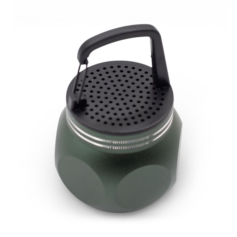 Mini Enceinte avec Crochet de Camping – Vert