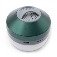 Lampe Suspendue de Camping et Mini Enceinte – Vert