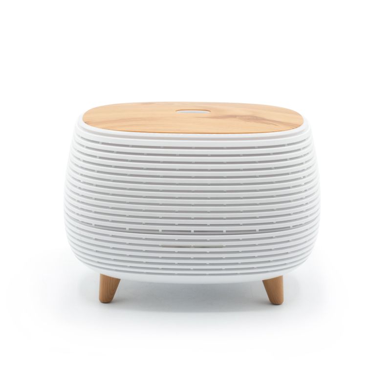 Diffuseur Futuriste Rainuré USB avec Changement de Couleur et Télécommande
