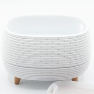 Diffuseur Futuriste Rainuré USB avec Changement de Couleur et Télécommande