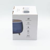 Diffuseur Futuriste Rainuré USB avec Changement de Couleur et Télécommande