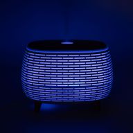 Diffuseur Futuriste Rainuré USB avec Changement de Couleur et Télécommande