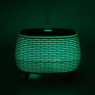 Diffuseur Futuriste Rainuré USB avec Changement de Couleur et Télécommande