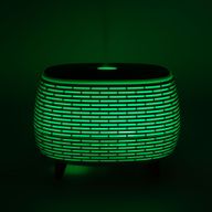 Diffuseur Futuriste Rainuré USB avec Changement de Couleur et Télécommande