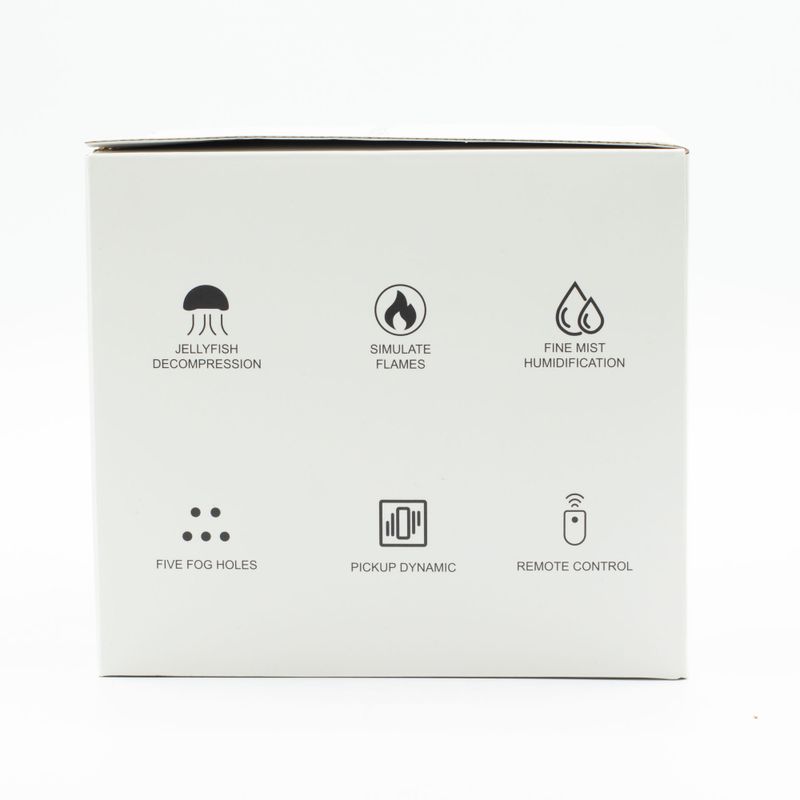 Diffuseur Méduse Dansante USB avec Effet Nuage et Changement de Couleur