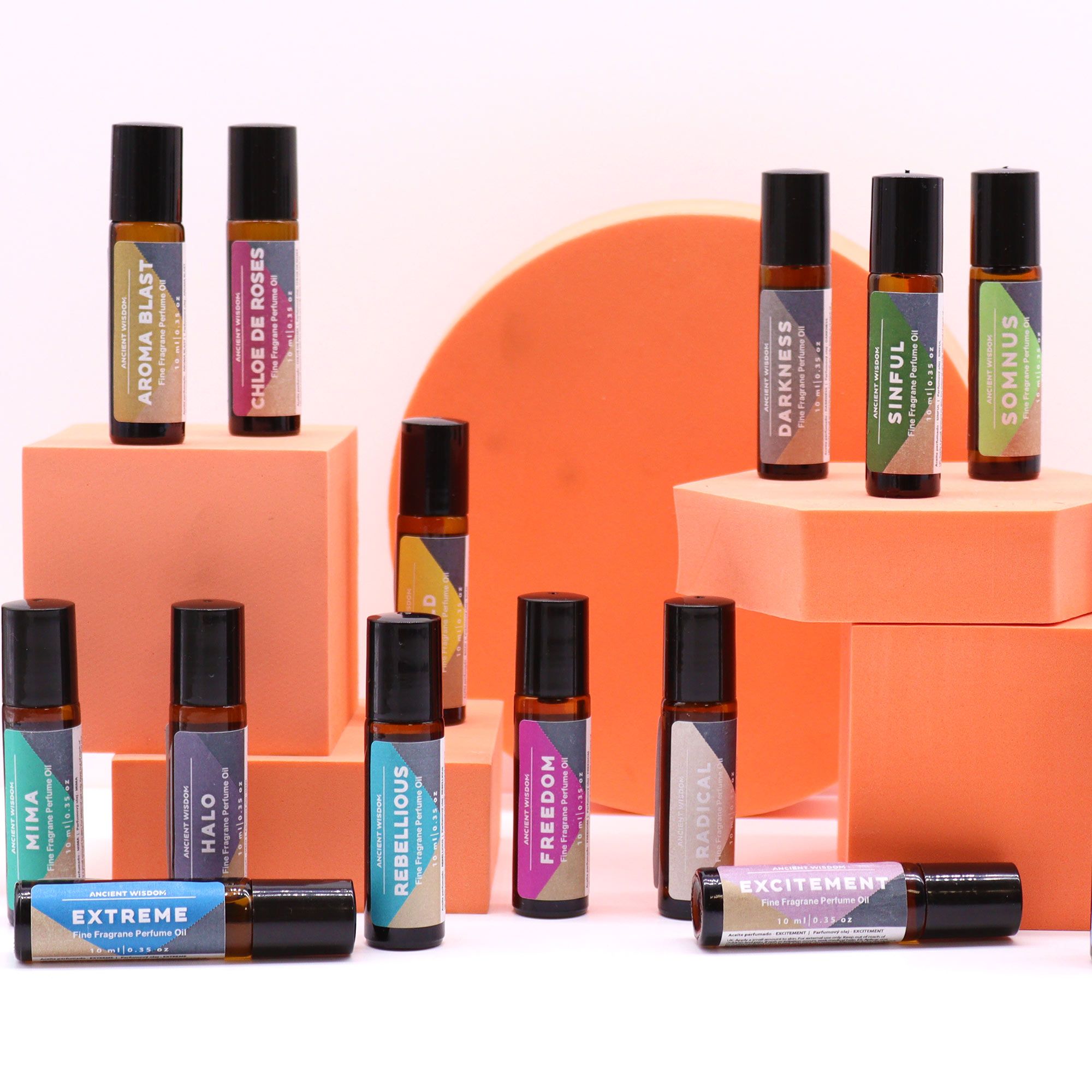 Roll-ons d'Huile de Parfum Fine