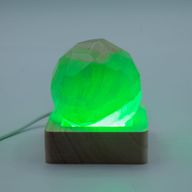 Socles LED Carrés en Bois 6 cm – USB – Multicolore