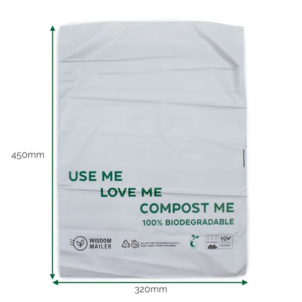 Enveloppe d’Expédition 100 % Biodégradable (320 x 450 mm)