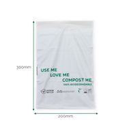 Enveloppe d’Expédition 100 % Biodégradable (200 x 300 mm)