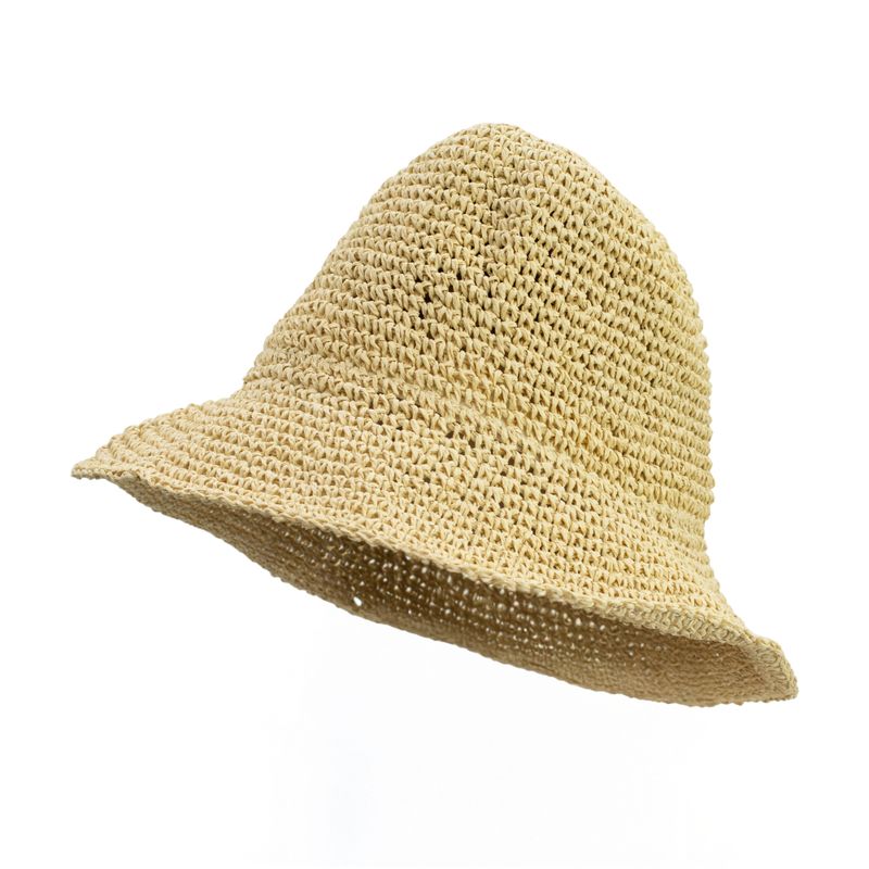 Chapeau De Soleil En Paille – Beige Naturel