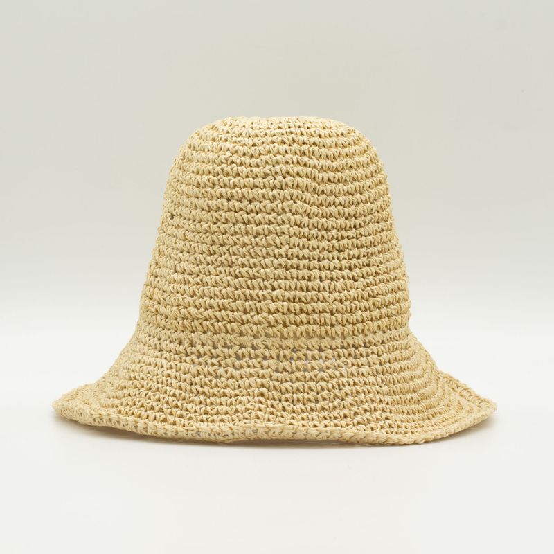 Chapeau De Soleil En Paille – Beige Naturel
