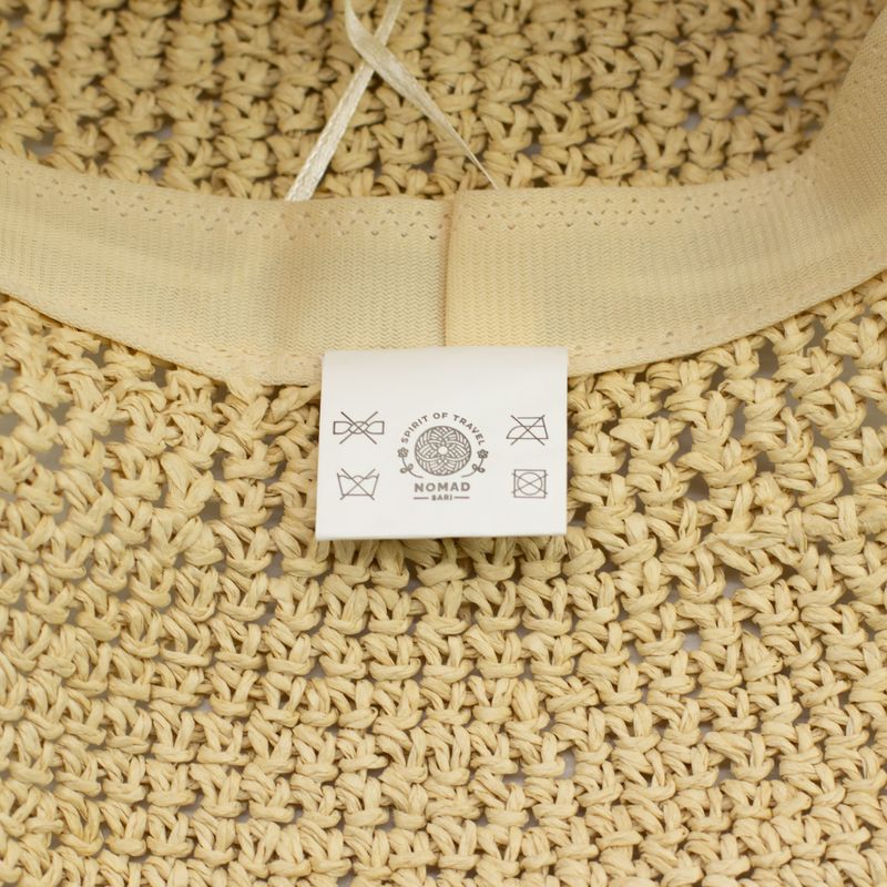 Chapeau De Soleil En Paille – Beige Naturel