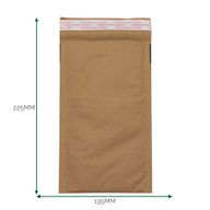 Enveloppe Matelassée Kraft à Structure Alvéolée (135 x 225 + 40 mm)