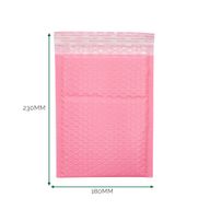 Enveloppe Bulle Rose (180 x 230 + 40 mm)