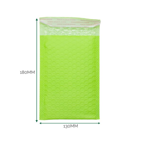 Enveloppe Bulle Verte (130 x 180 + 40 mm)
