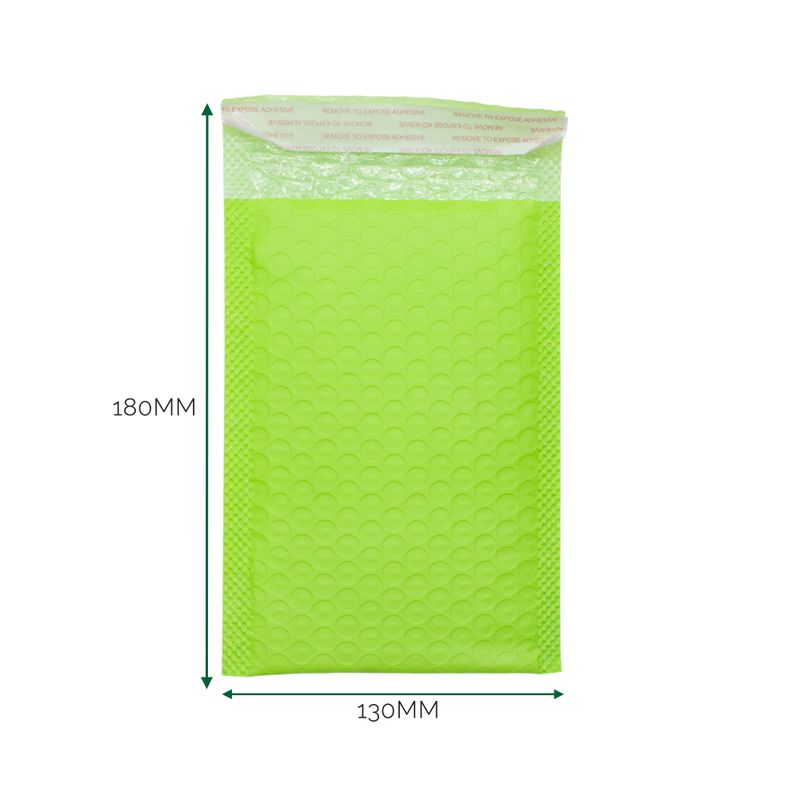 Enveloppe Bulle Verte (130 x 180 + 40 mm)